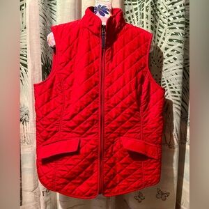 Van Heusen Red Quilted Vest